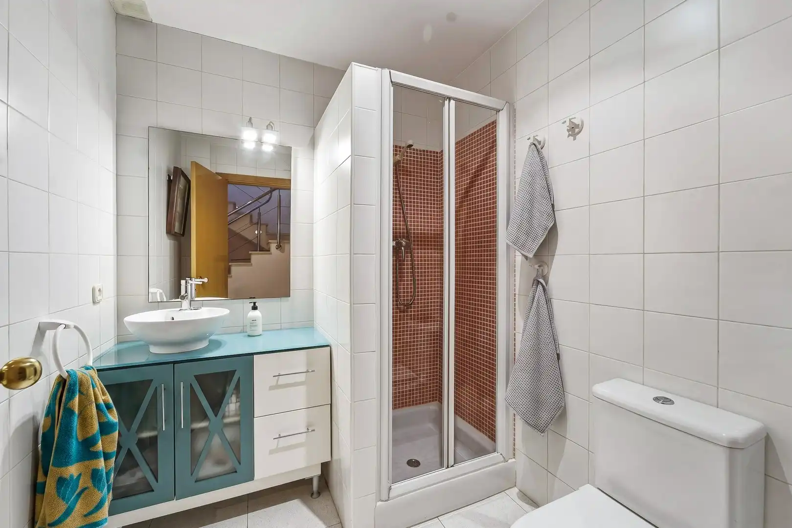 Badezimmer von Maisonette zum Verkauf in Lloret de Mar mit Heizung, Terrasse und Abstellraum