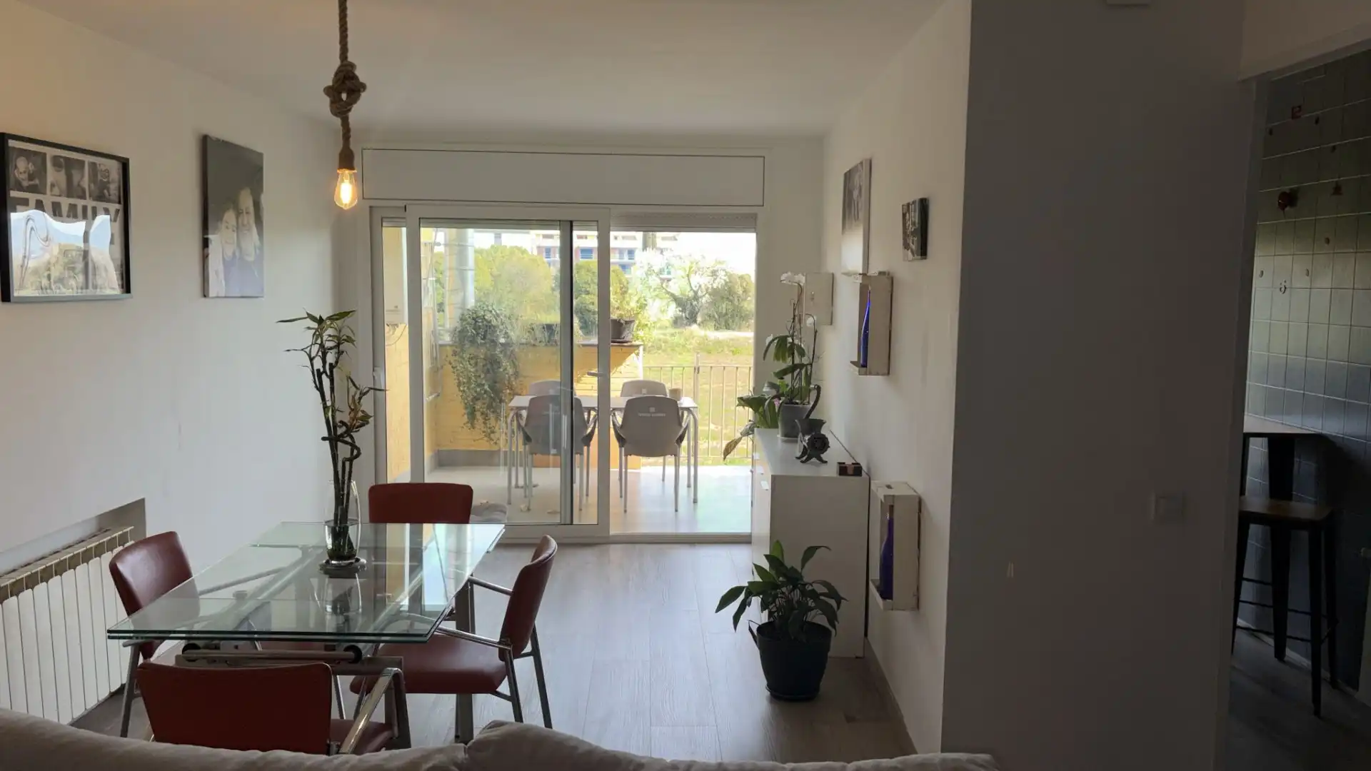 Sala de estar de Piso en venta en Santpedor con Calefacción, Horno y Balcón