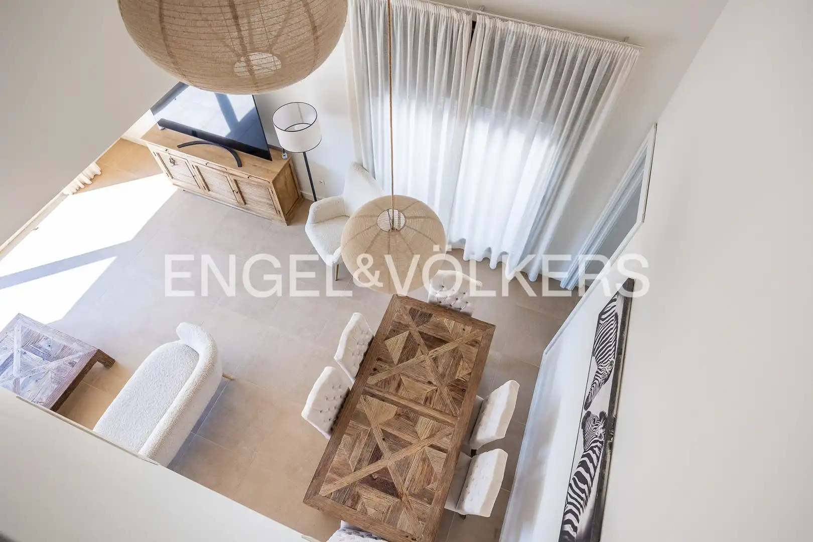 Dining room of Detached homes for sale in Mairena del Aljarafe  with Air Conditioner, Heating and Private garden
