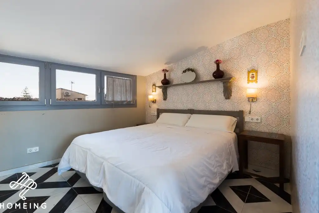 Schlafzimmer von Country house zum Verkauf in Llucmajor mit Klimaanlage, Terrasse und Abstellraum