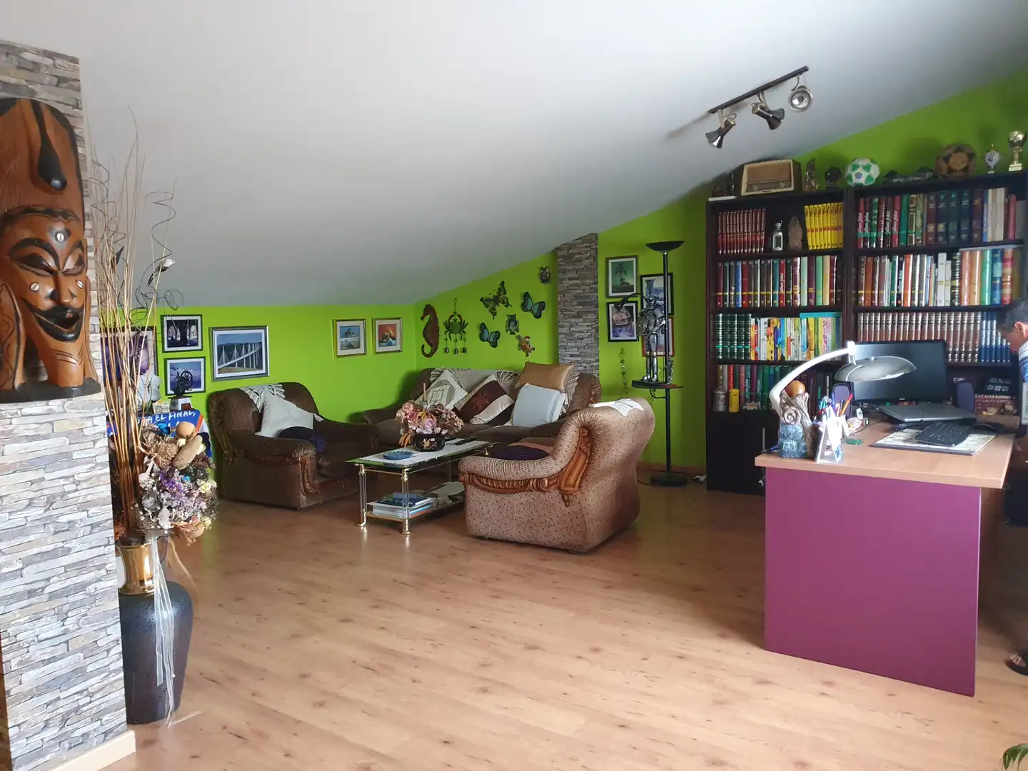Sala de estar de Dúplex en venta en Canovelles con Aire acondicionado, Calefacción y Parquet