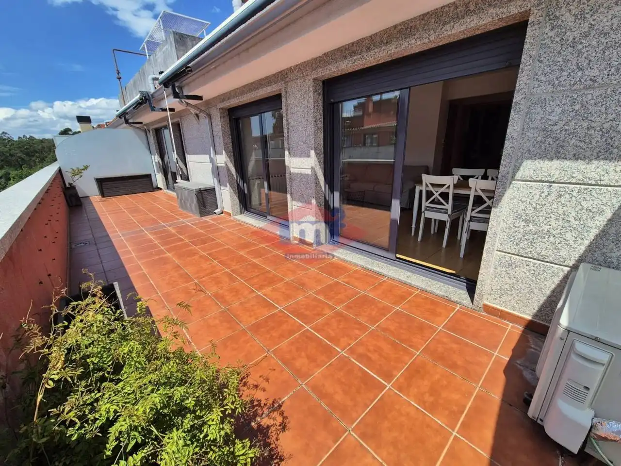 Terraza de Ático de alquiler en Salvaterra de Miño con Calefacción, Terraza y Trastero