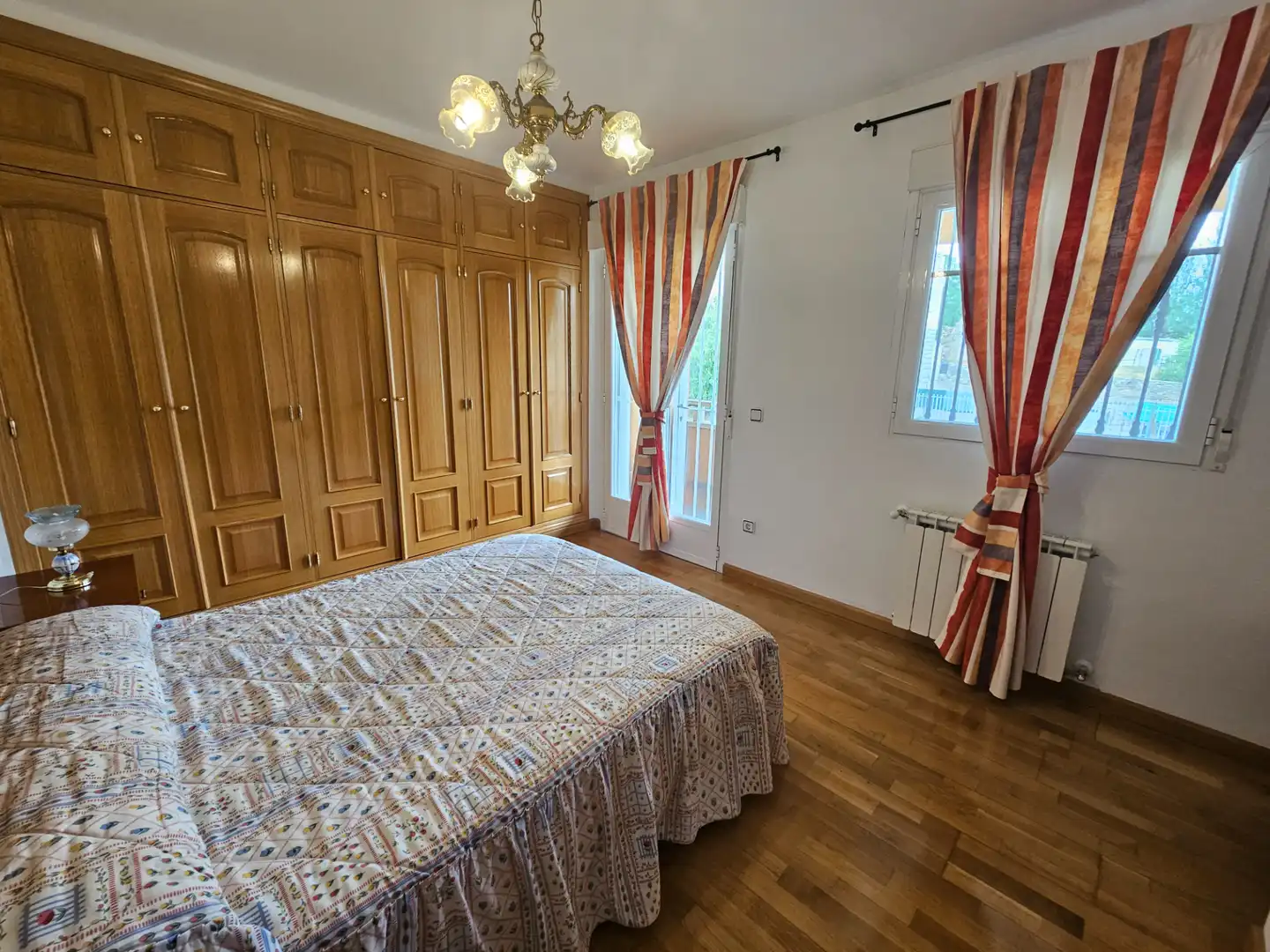 Bedroom of Houses for rent in Cabanillas de la Sierra  with Heating, Private garden and Terrace