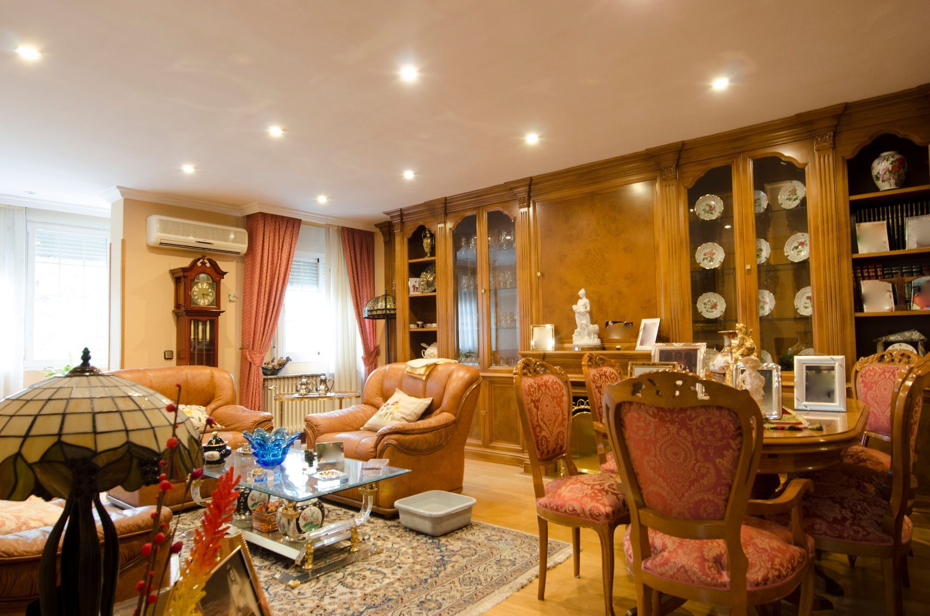 Sala de estar de Piso en venta en  Madrid Capital con Aire acondicionado y Calefacción