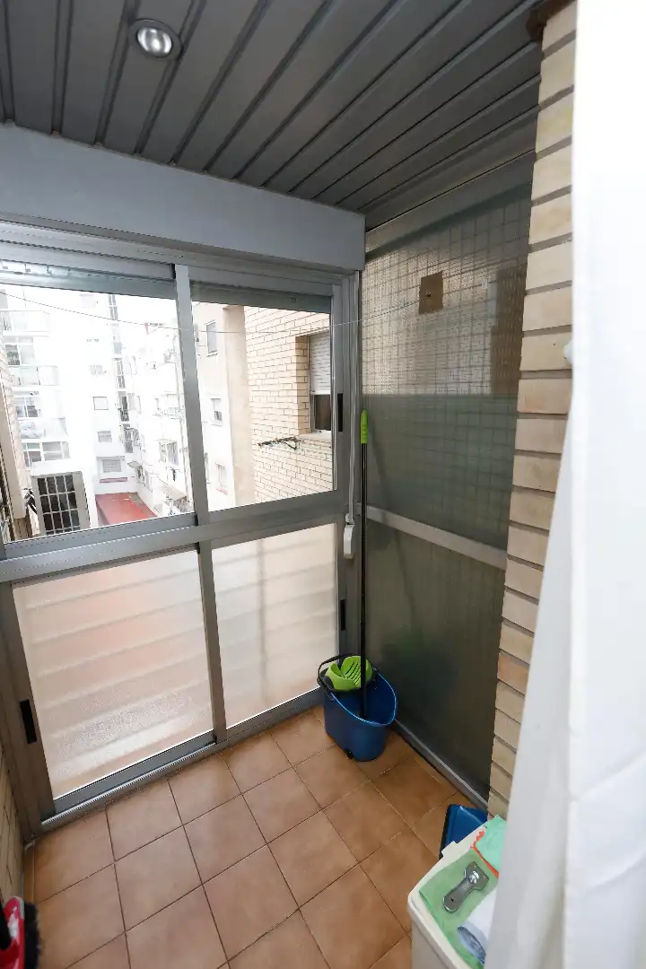 Balcony of Flat for sale in Delicias