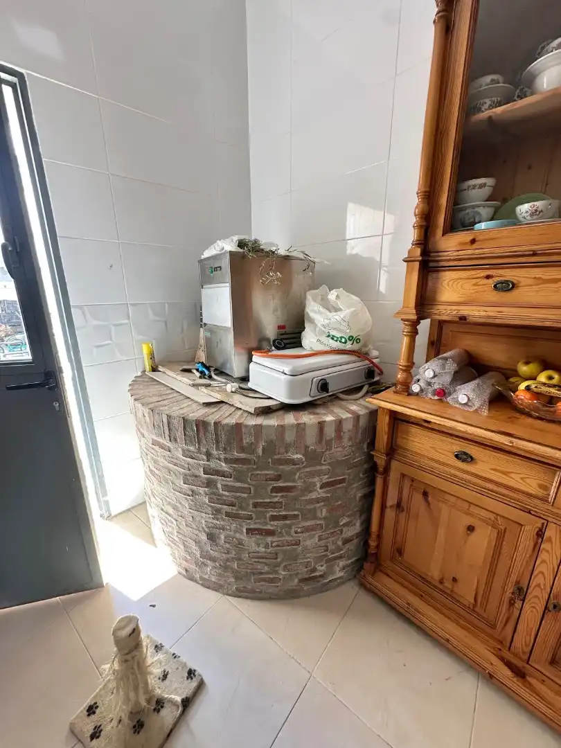 Cocina de Casa o chalet en venta en Benamocarra con Terraza y Amueblado