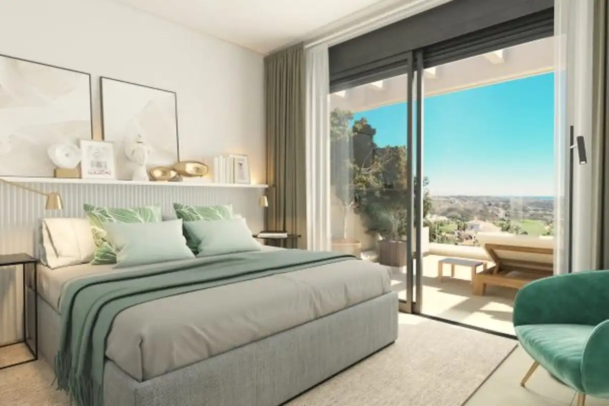 Habitación de Apartamento en venta en Mijas con Aire acondicionado, Terraza y Trastero