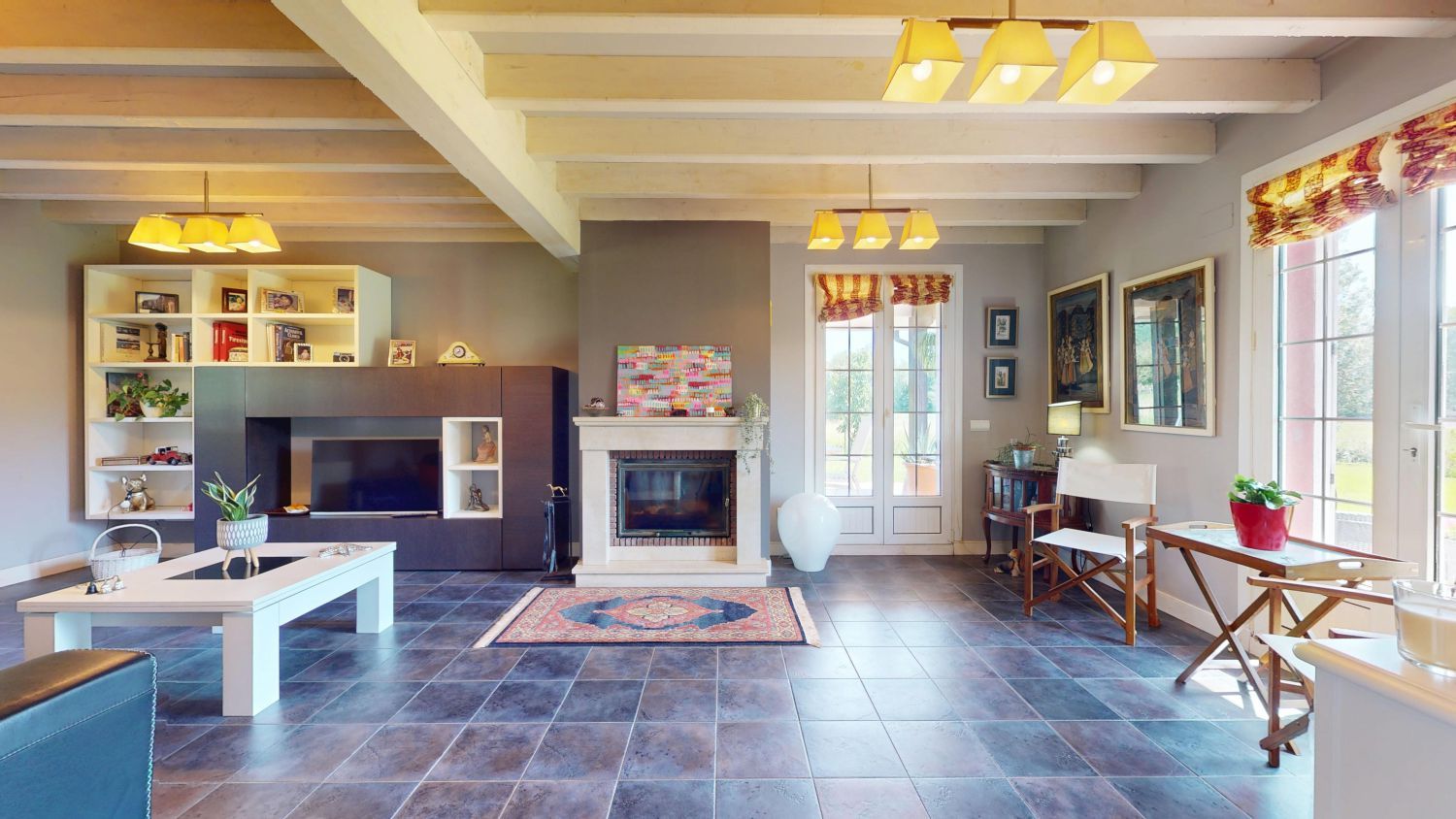 Sala d'estar de Casa o xalet en venda en Gamiz-Fika amb Calefacció i Balcó