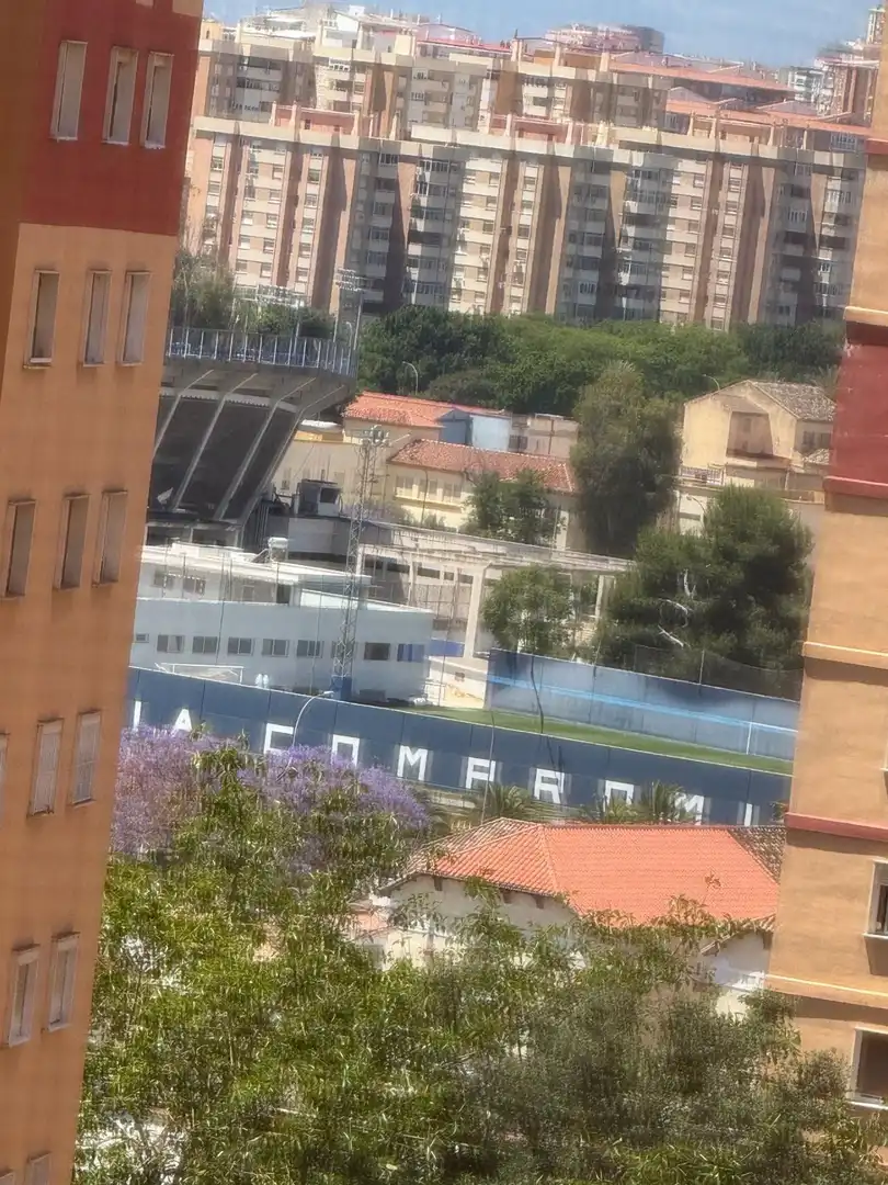 Vista exterior de Pis en venda en Málaga amb Aire condicionat, Terrassa i Moblat