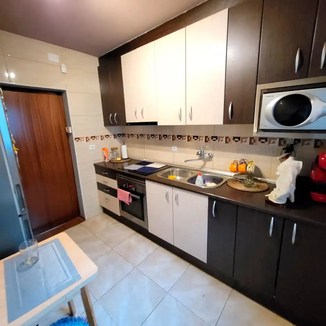 Kitchen of Flat for rent in Sabadell  with Air Conditioner, Heating and Parquet flooring
