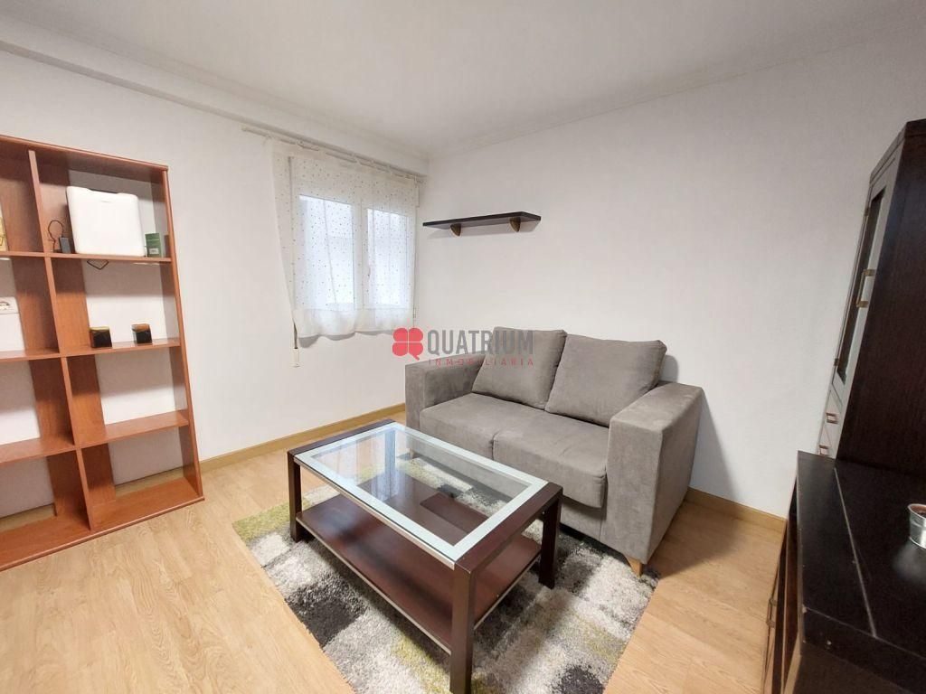 Sala d'estar de Apartament de lloguer en Santiago de Compostela  amb Calefacció