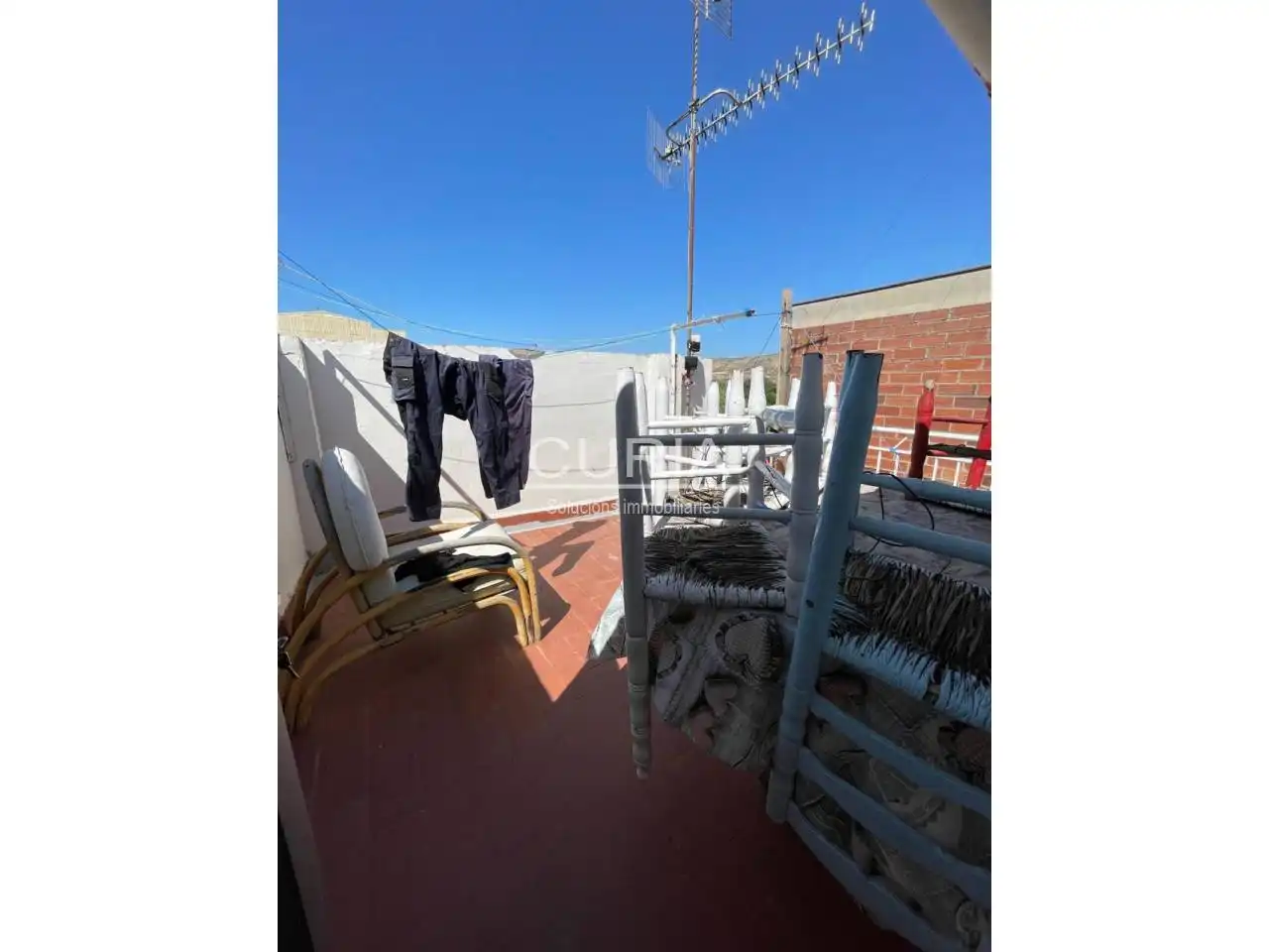 Vista exterior de Casa o chalet en venta en Alfarràs con Terraza