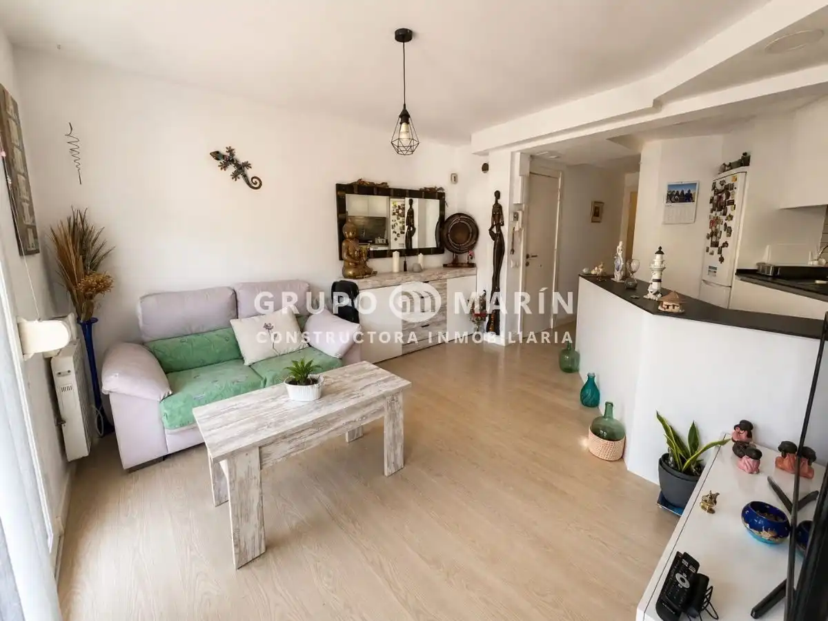 Living room of Flat for rent in Sant Andreu de Llavaneres  with Heating, Terrace and Furnished