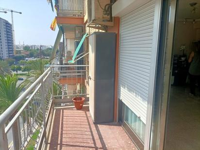 Balcony of Flat for sale in  Valencia Capital