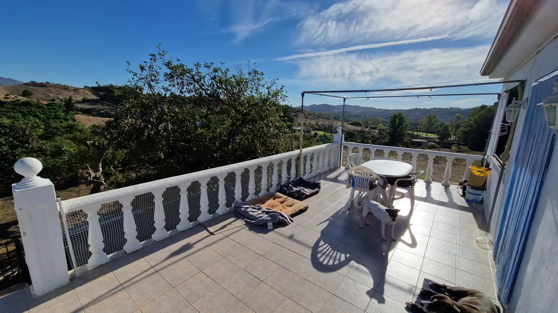 Terrassa de Finca rústica en venda en Mijas amb Aire condicionat, Calefacció i Jardí privat