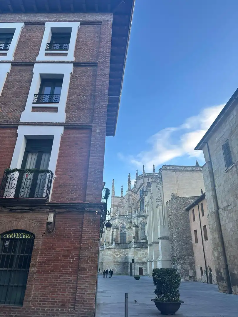 Vista exterior de Àtic en venda en León Capital  amb Calefacció, Parquet i Traster