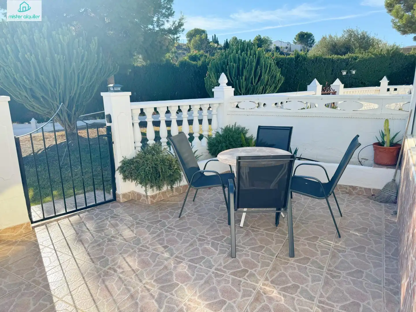 Garden of Detached homes for rent in El Campello  with Air Conditioner, Private garden and Terrace