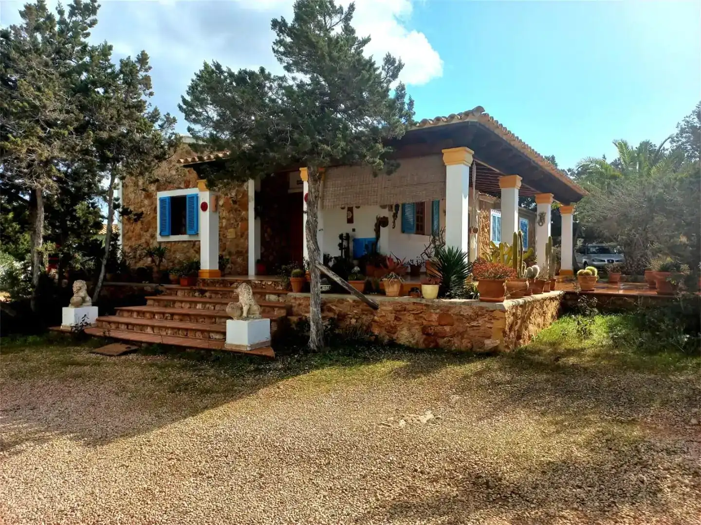Außenansicht von Country house zum Verkauf in Formentera mit Abstellraum