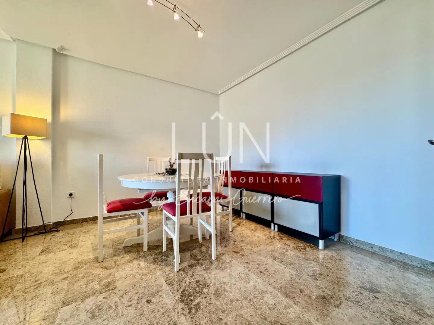 Comedor de Apartamento de alquiler en Molina de Segura con Aire acondicionado, Terraza y Amueblado