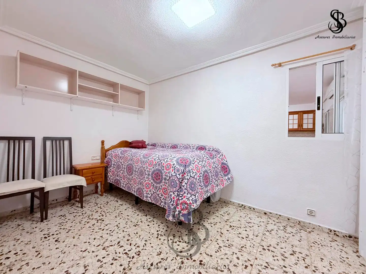 Bedroom of Flat for sale in El Campello  with Air Conditioner, Heating and Furnished