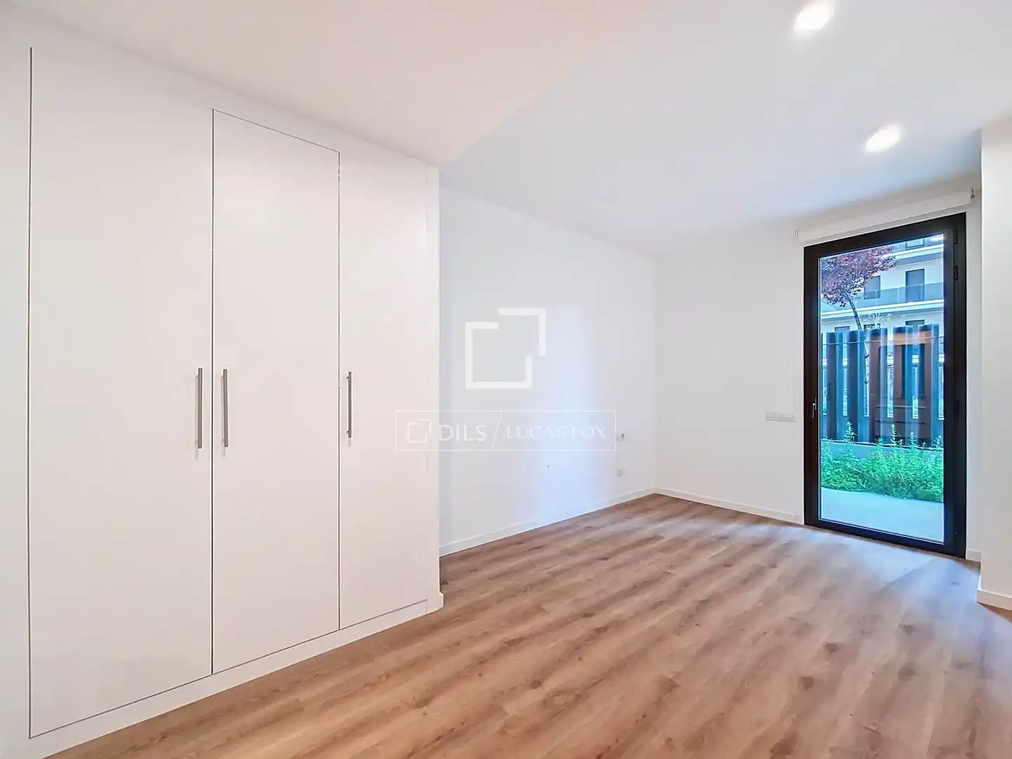 Schlafzimmer von Wohnung zur Miete in Vilanova i la Geltrú mit Klimaanlage, Heizung und Parkett