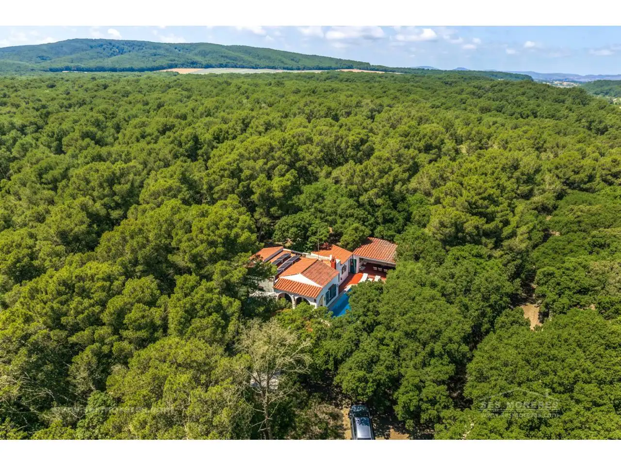 Vista exterior de Finca rústica en venda en Es Mercadal amb Aire condicionat, Jardí privat i Terrassa