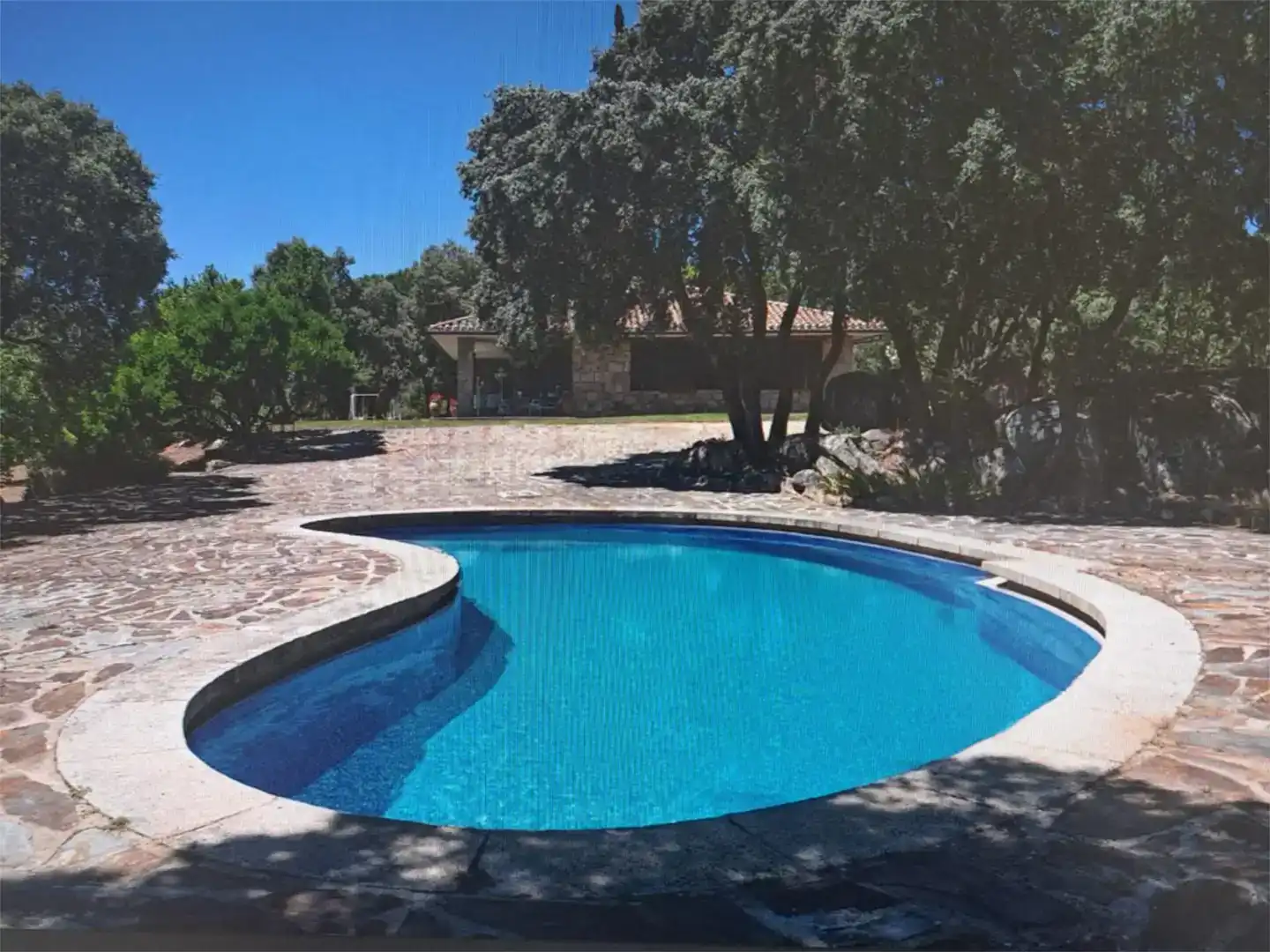 Piscina de Finca rústica en venda en Fresnedillas de la Oliva, Madrid