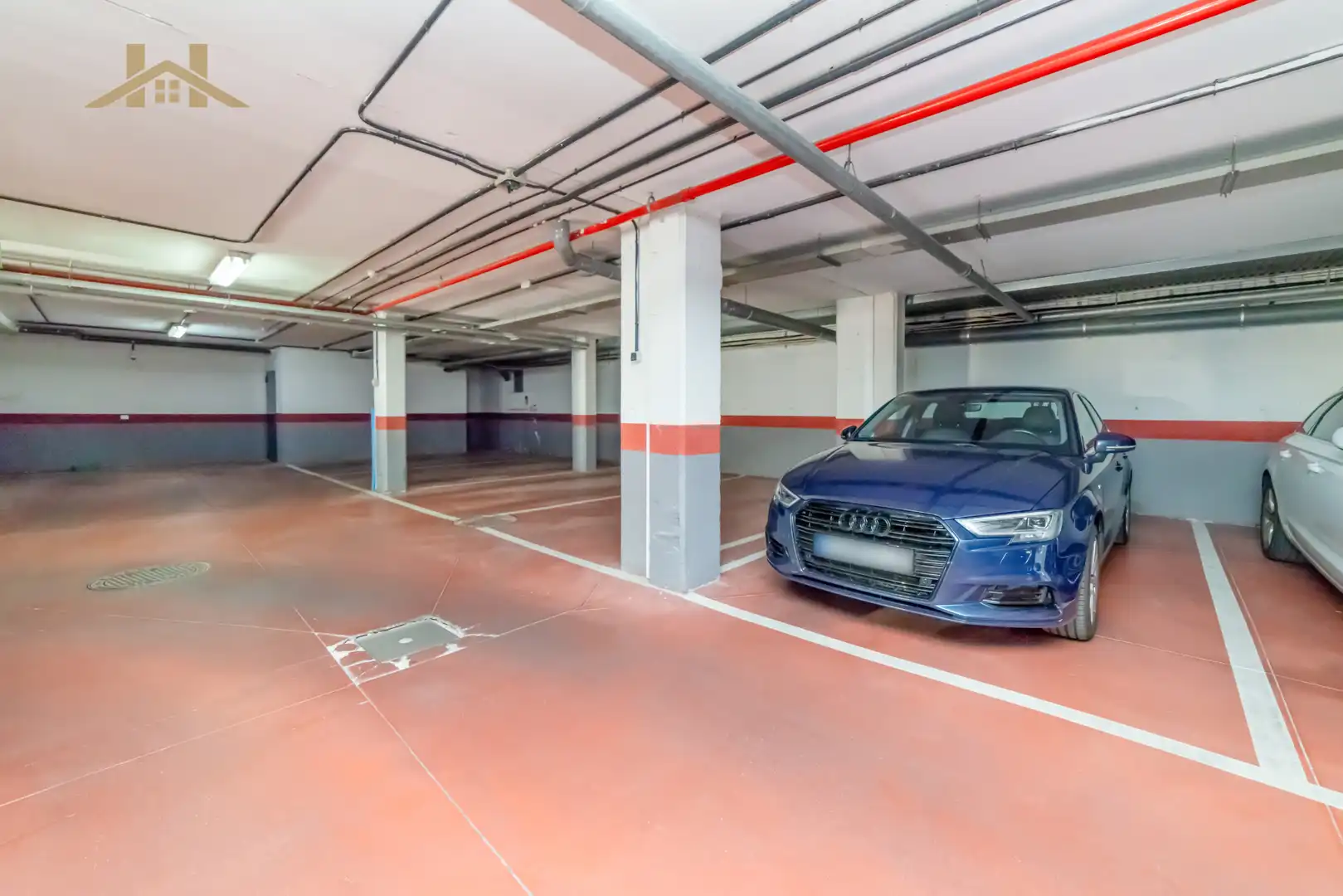 Parking of Flat for sale in Valdemoro  with Air Conditioner, Heating and Parquet flooring