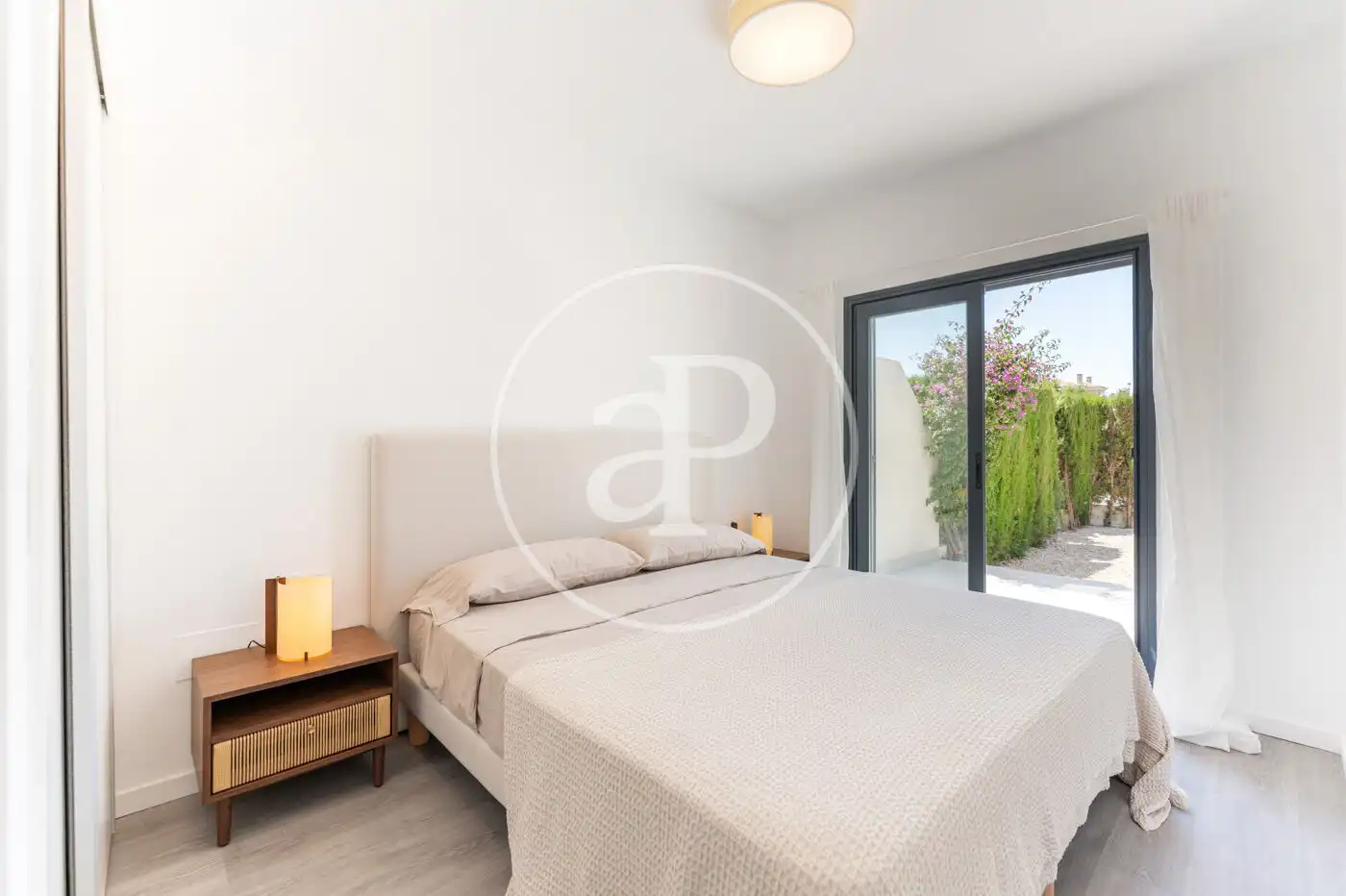 Schlafzimmer von Wohnung zum Verkauf in Manacor mit Klimaanlage, Heizung und Privatgarten