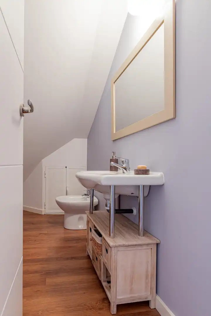 Baño de Casa o chalet en venta en Madrid con Aire acondicionado, Calefacción y Jardín privado