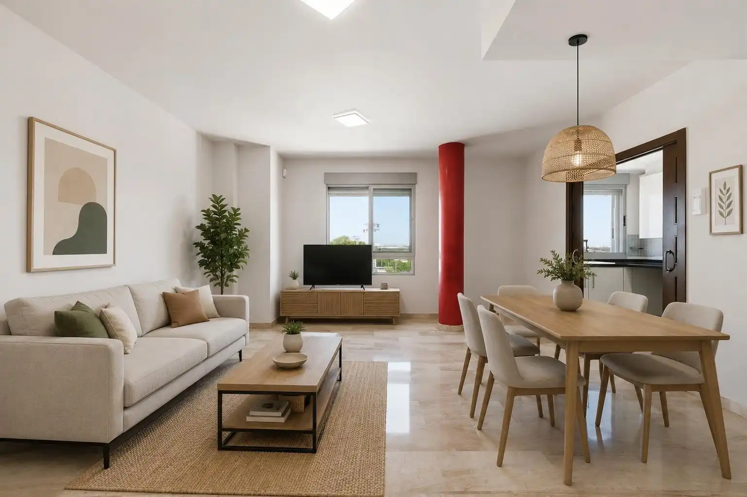 Sala de estar de Ático en venta en Catarroja con Aire acondicionado, Calefacción y Terraza
