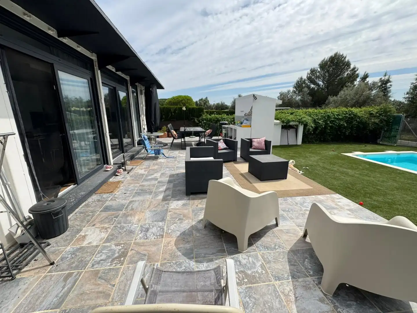 Terrassa de Casa o xalet en venda en Bollullos de la Mitación amb Aire condicionat, Calefacció i Traster