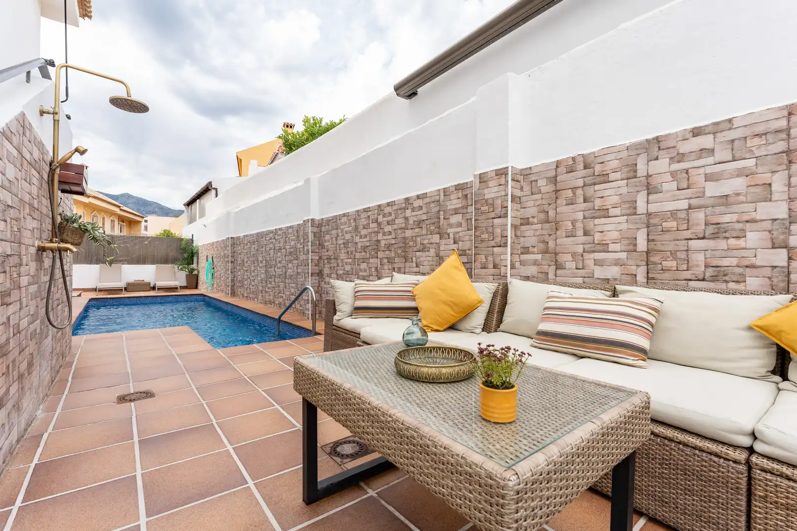 Terrace of Houses for rent in Fuengirola  with Air Conditioner, Terrace and Swimming Pool
