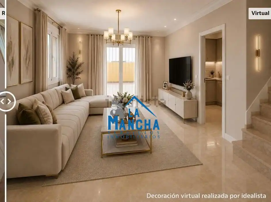 Living room of Detached homes for sale in Albacete  with Heating, Private garden and Terrace