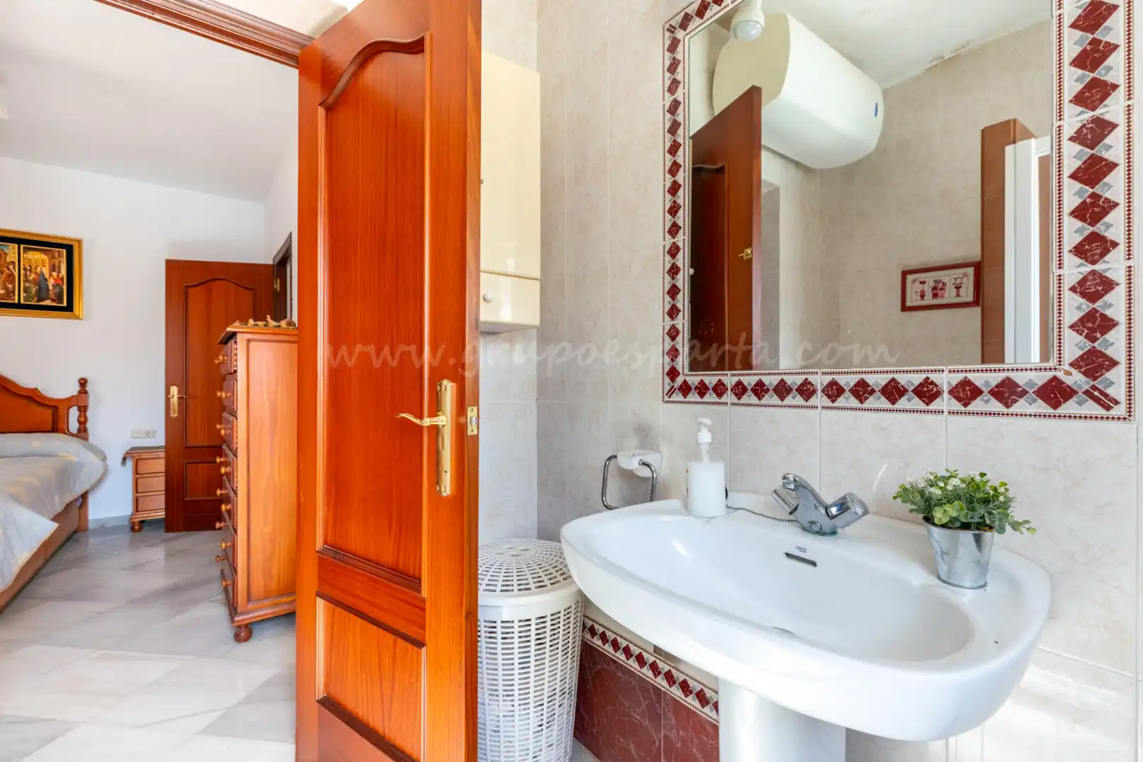 Baño de Casa o chalet en venta en Villanueva del Ariscal con Aire acondicionado, Calefacción y Jardín privado