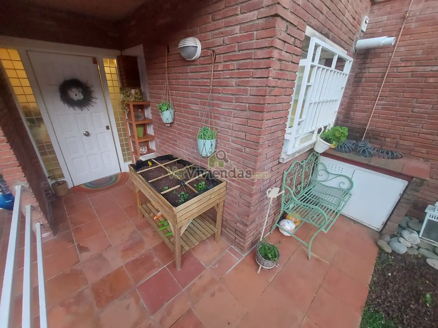 Terraza de Casa adosada en venta en Vallirana con Aire acondicionado, Calefacción y Jardín privado
