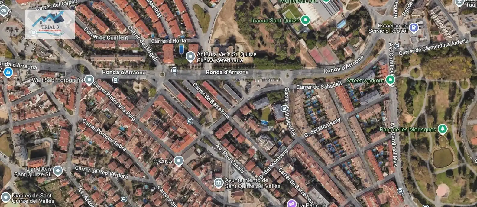 Vista exterior de Piso en venta en Sant Quirze del Vallès con Balcón