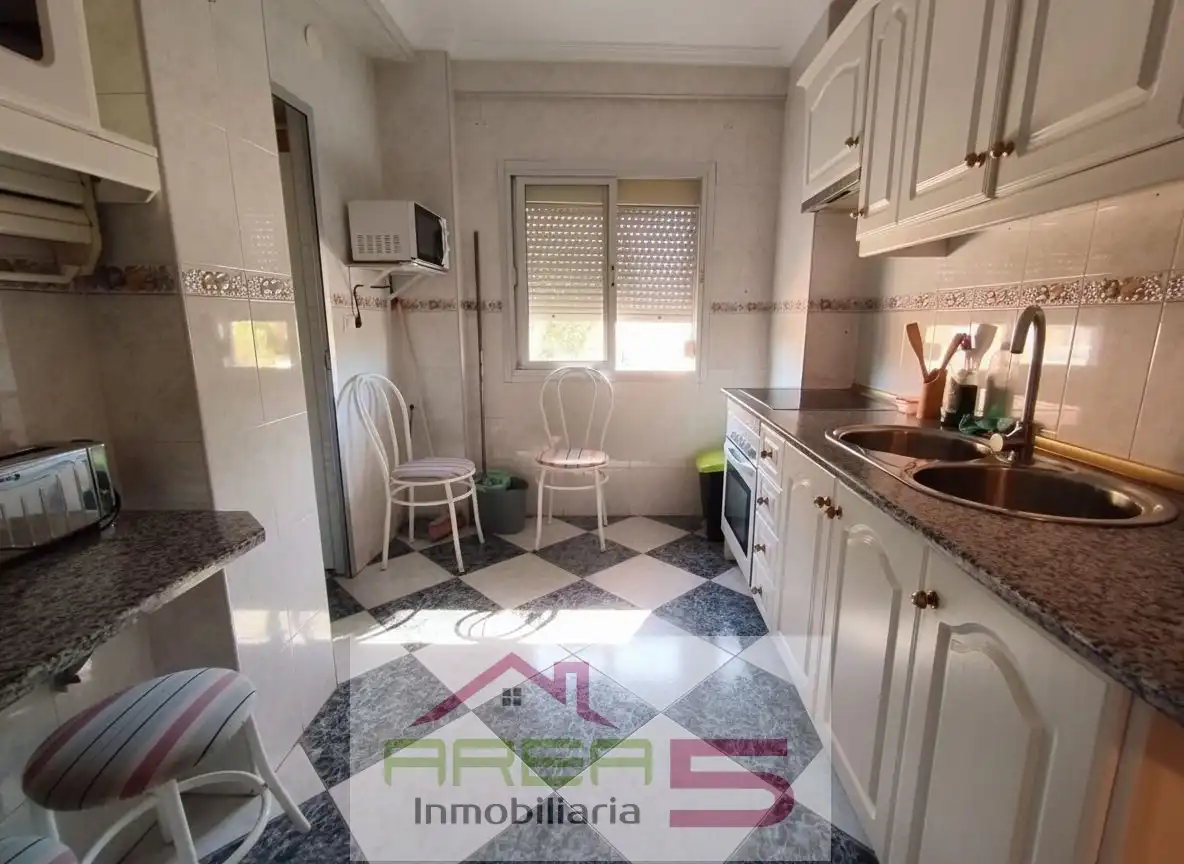 Küche von Wohnung zur Miete in Mérida mit Klimaanlage, Terrasse und Möbliert