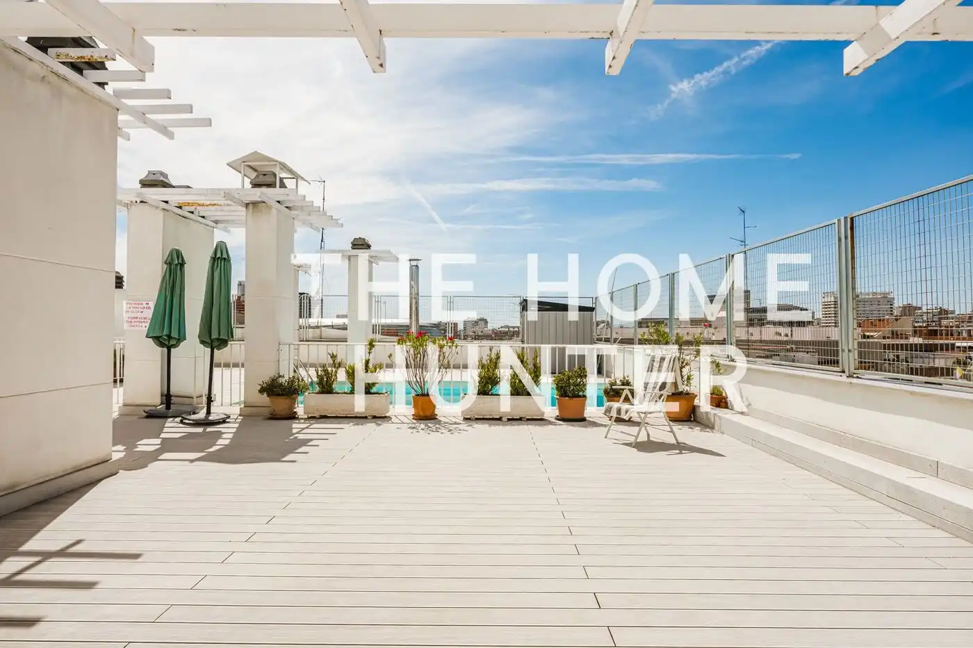 Terrace of Flat for rent in Madrid  with Heating and Furnished