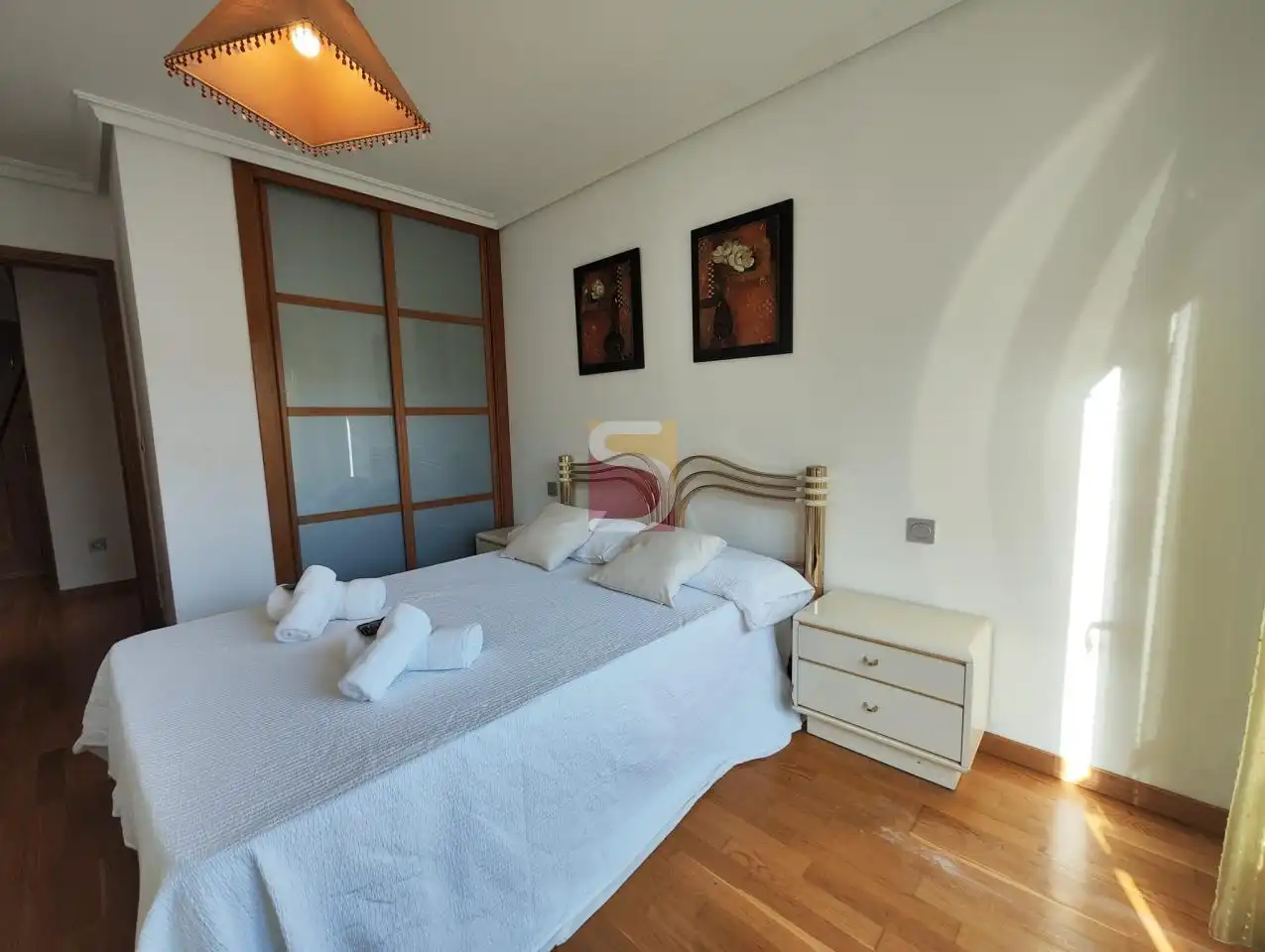 Habitación de Apartamento de alquiler en Nigrán con Calefacción, Trastero y Amueblado