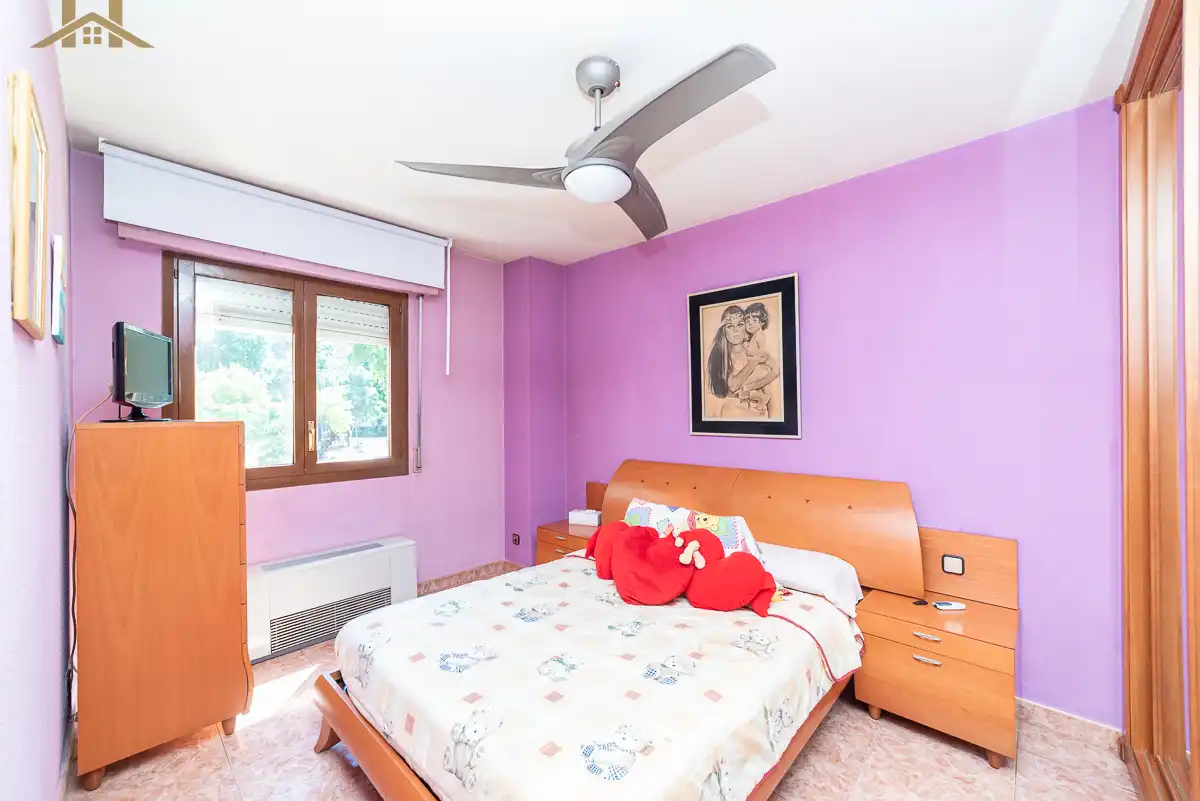 Bedroom of Flat for sale in Móstoles  with Air Conditioner, Heating and Terrace