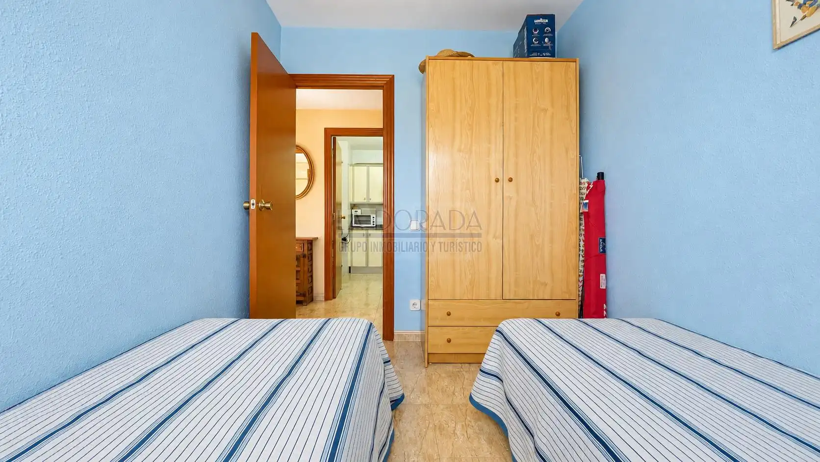 Bedroom of Flat for sale in Cambrils  with Air Conditioner, Terrace and Furnished