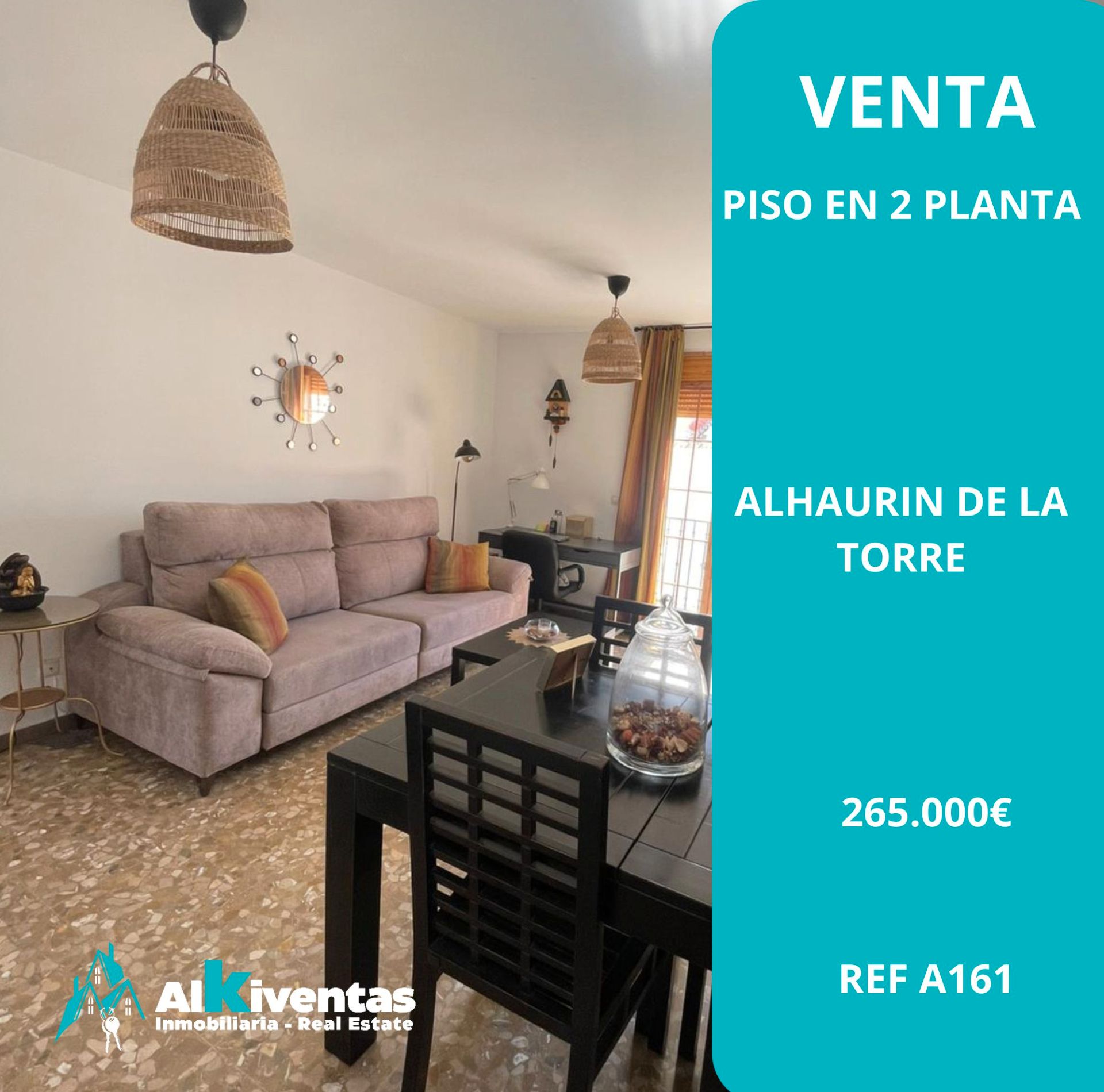 Sala d'estar de Pis en venda en Alhaurín de la Torre
