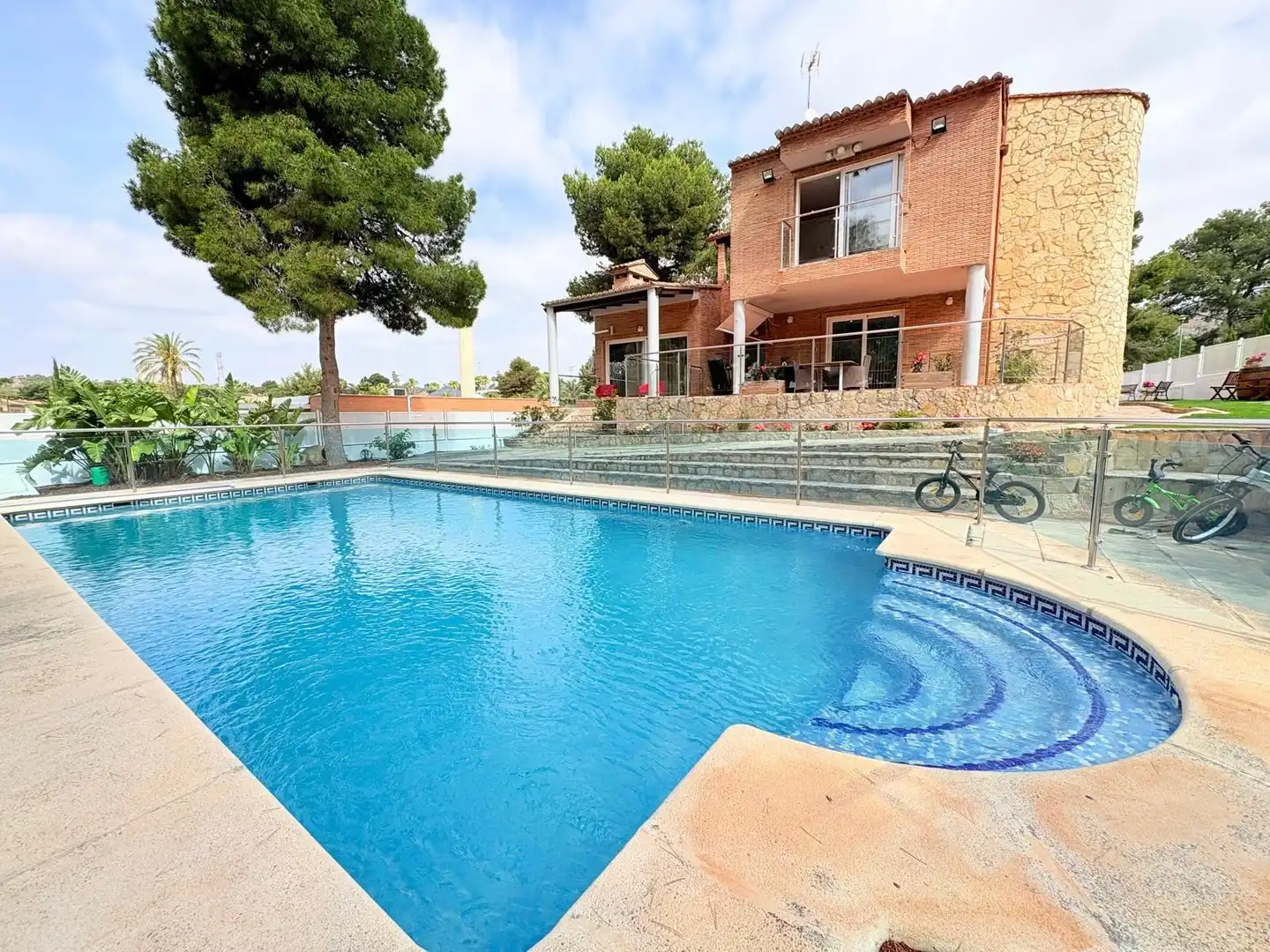 Piscina de Casa o chalet en venta en Puçol con Aire acondicionado, Jardín privado y Terraza