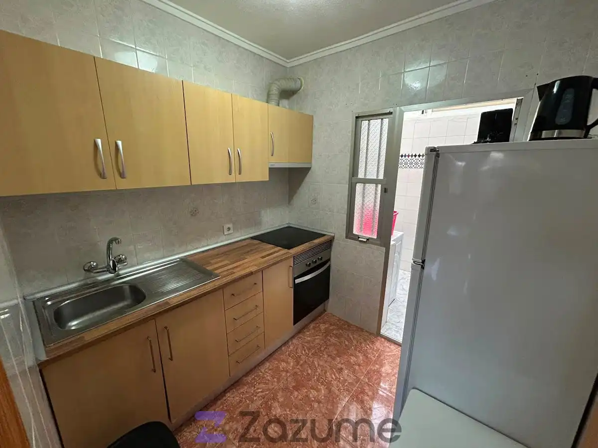 Kitchen of Flat for rent in Los Alcázares  with Air Conditioner, Heating and Furnished