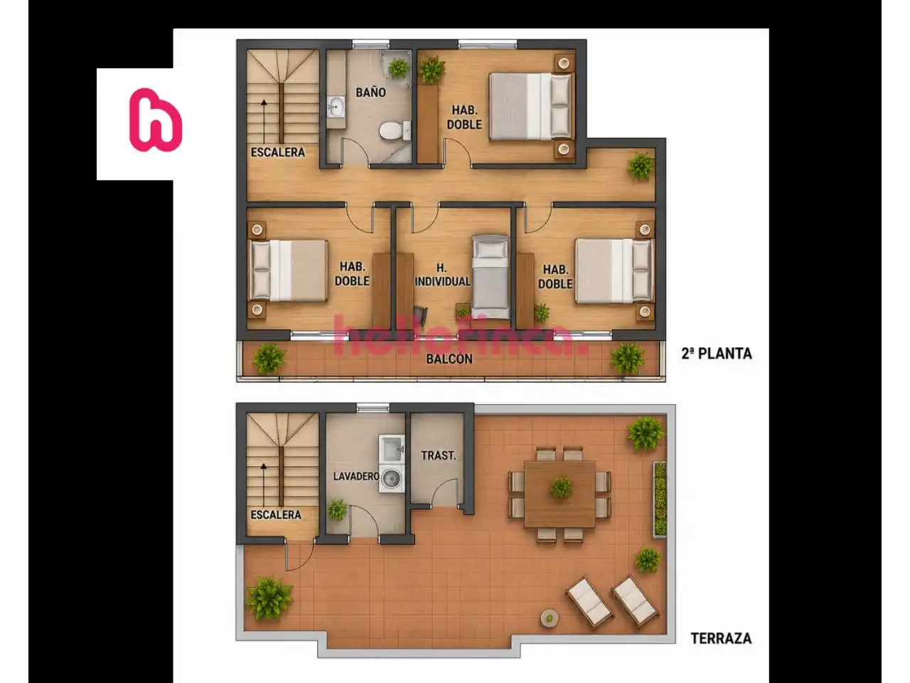 Terraced house for sale in Pasaje de Vistalegre, imagen 37
