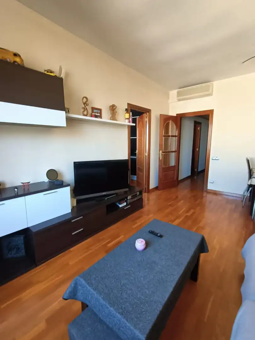Wohnzimmer von Wohnung zum Verkauf in Barcelona mit Klimaanlage, Heizung und Parkett