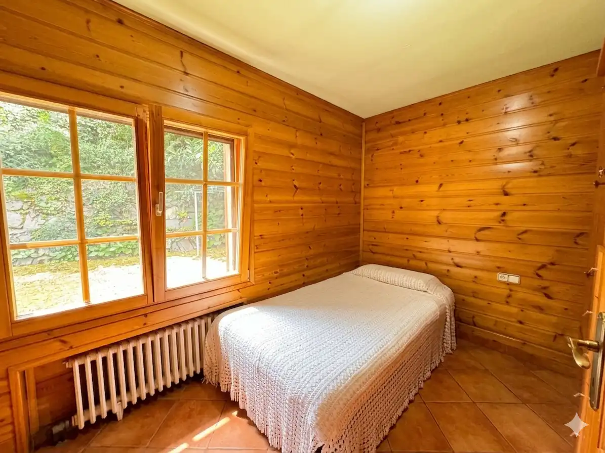 Habitación de Casa o chalet en venta en Sant Pere de Vilamajor con Aire acondicionado, Calefacción y Jardín privado