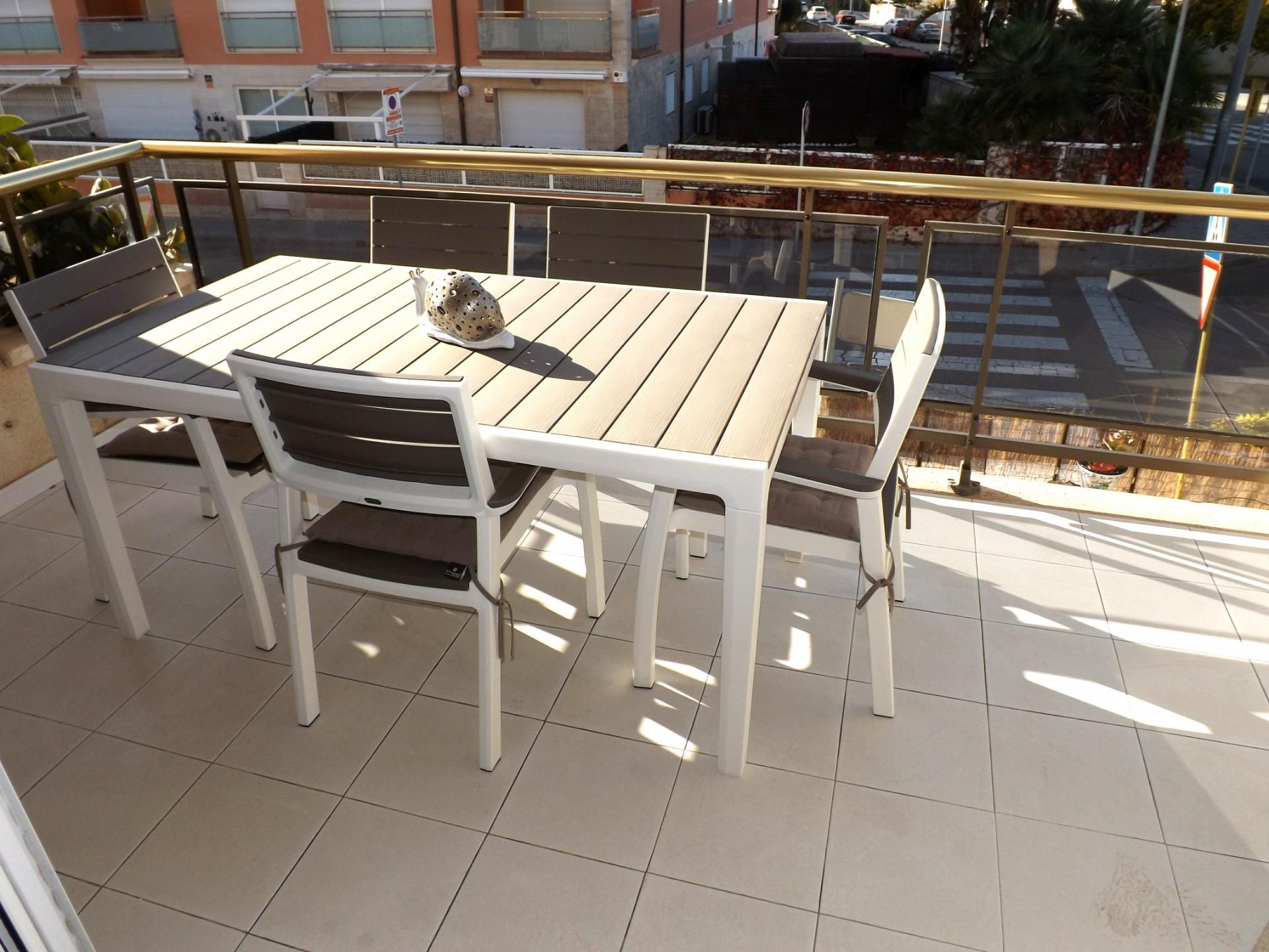 Terrace of Flat for sale in Calafell  with Private garden, Terrace and Storage room