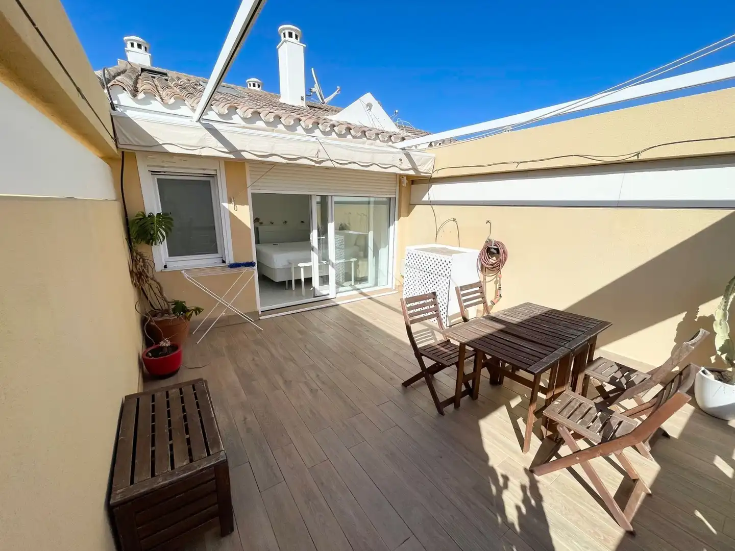 Terraza de Dúplex de alquiler en Marbella con Aire acondicionado, Terraza y Amueblado